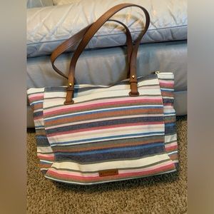 Fossil Rachel Canvas Tote